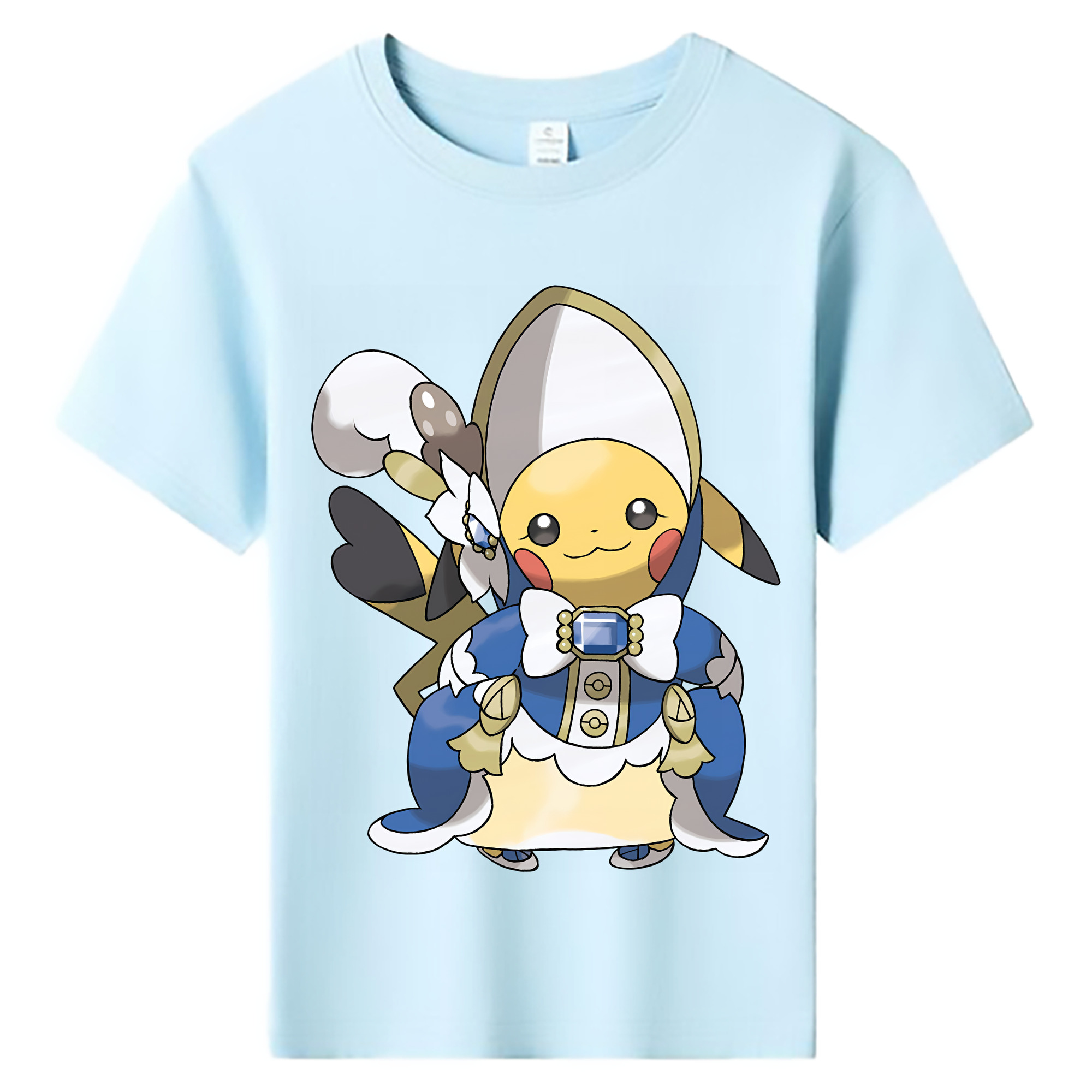 （画像用） ポケットモンスター Pokémon 綿100％キッズTシャツ（フロントプリント）